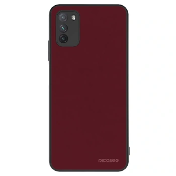 Szilikon tok erre a típusra Xiaomi Poco M3 - Burgundy red