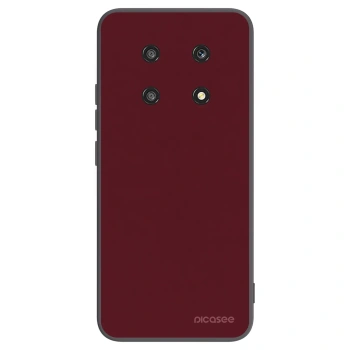 Picasee fekete szilikon tok az alábbi mobiltelefonokra Honor Magic4 Lite 5G - Burgundy red