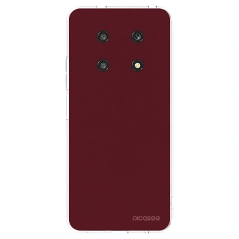 Picasee átlátszó szilikon tok az alábbi mobiltelefonokra Honor Magic4 Lite 5G - Burgundy red