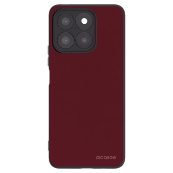 Picasee fekete szilikon tok az alábbi mobiltelefonokra Honor X8b - Burgundy red