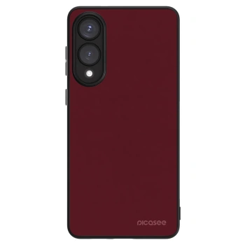 Szilikon tok erre a típusra Samsung Galaxy S25 Edge 5G - Burgundy red