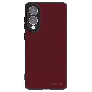 Picasee fekete szilikon tok az alábbi mobiltelefonokra Samsung Galaxy S25 Edge 5G - Burgundy red