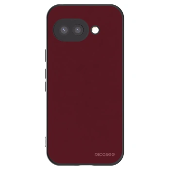 Picasee fekete szilikon tok az alábbi mobiltelefonokra Google Pixel 9a - Burgundy red