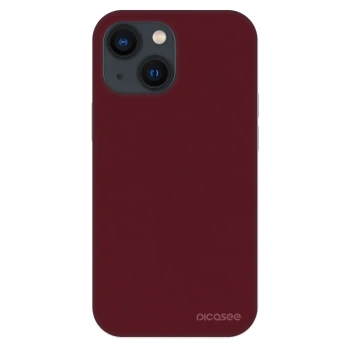 Szilikon tok erre a típusra Apple iPhone 13 mini - Burgundy red