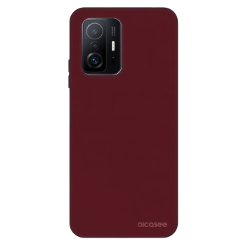 Szilikon tok erre a típusra Xiaomi 11T Pro - Burgundy red