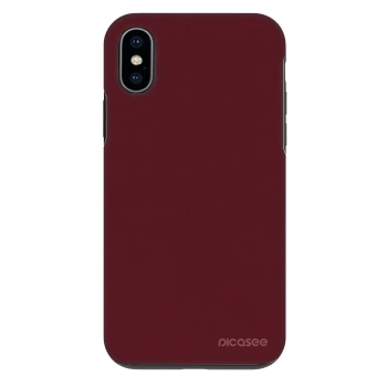Szilikon tok erre a típusra Apple iPhone X/XS - Burgundy red
