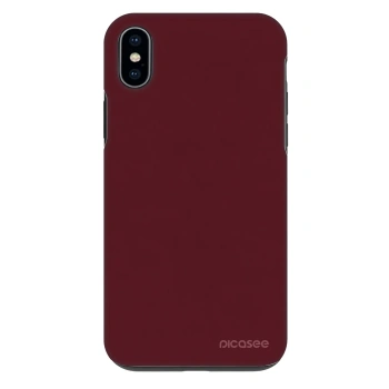 Szilikon tok erre a típusra Apple iPhone XS Max - Burgundy red