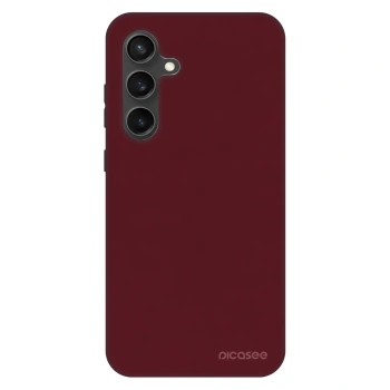 Szilikon tok erre a típusra Samsung Galaxy S24 FE S721B - Burgundy red