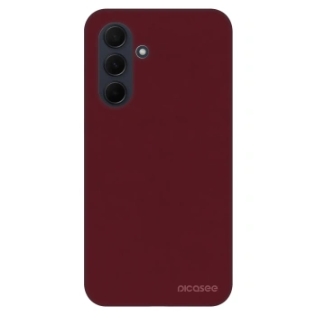 Szilikon tok erre a típusra Samsung Galaxy A35 5G A356B - Burgundy red