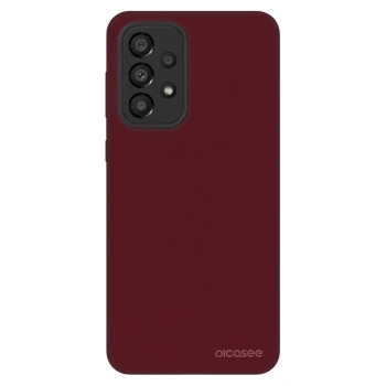 Szilikon tok erre a típusra Samsung Galaxy A33 5G A336 - Burgundy red