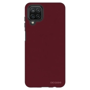 Szilikon tok erre a típusra Samsung Galaxy A12 A125F - Burgundy red