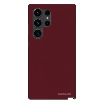 Szilikon tok erre a típusra Samsung Galaxy S24 Ultra S928B 5G - Burgundy red