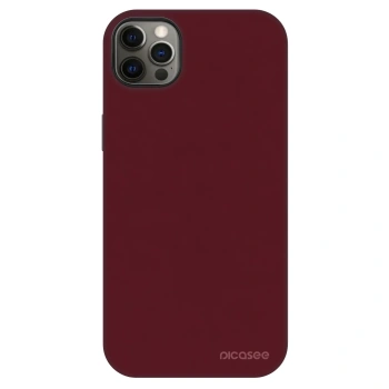 Szilikon tok erre a típusra Apple iPhone 12 Pro Max - Burgundy red