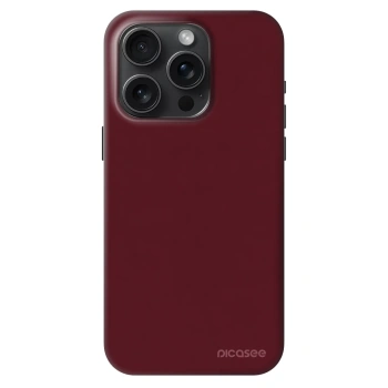 Szilikon tok erre a típusra Apple iPhone 15 Pro - Burgundy red