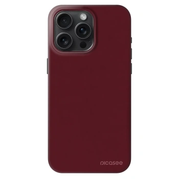 Szilikon tok erre a típusra Apple iPhone 15 Pro Max - Burgundy red