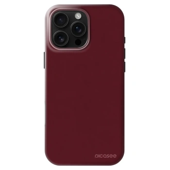 Szilikon tok erre a típusra Apple iPhone 16 Pro Max - Burgundy red
