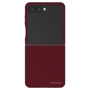 Szilikon tok erre a típusra Samsung Galaxy Z Flip7 5G - Burgundy red
