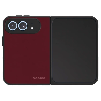 Szilikon tok erre a típusra Apple iPhone Duo - Burgundy red