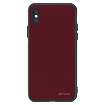 Picasee ULTIMATE CASE Apple iPhone X/XS - készülékre - Burgundy red