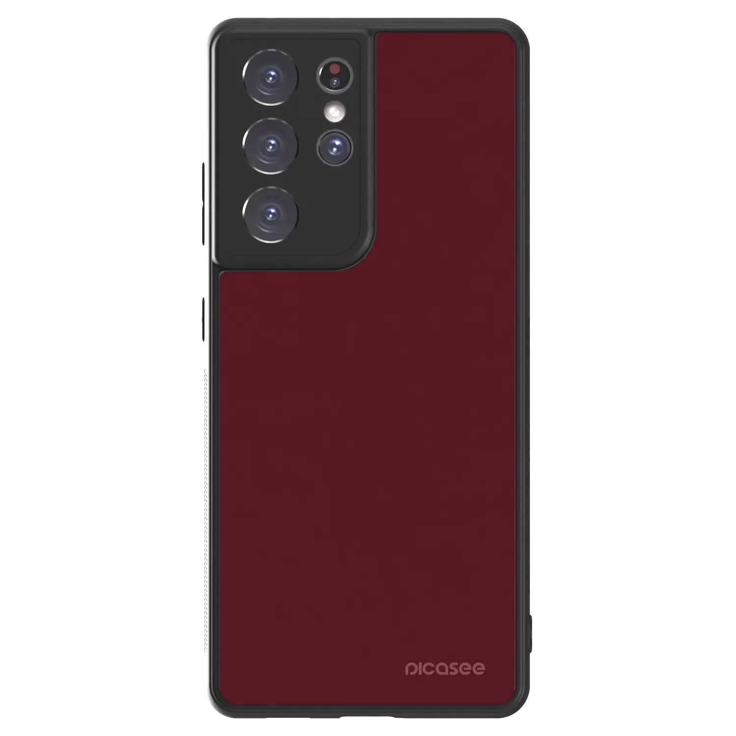 Picasee ULTIMATE CASE Samsung Galaxy S21 Ultra 5G G998B - készülékre - Burgundy red