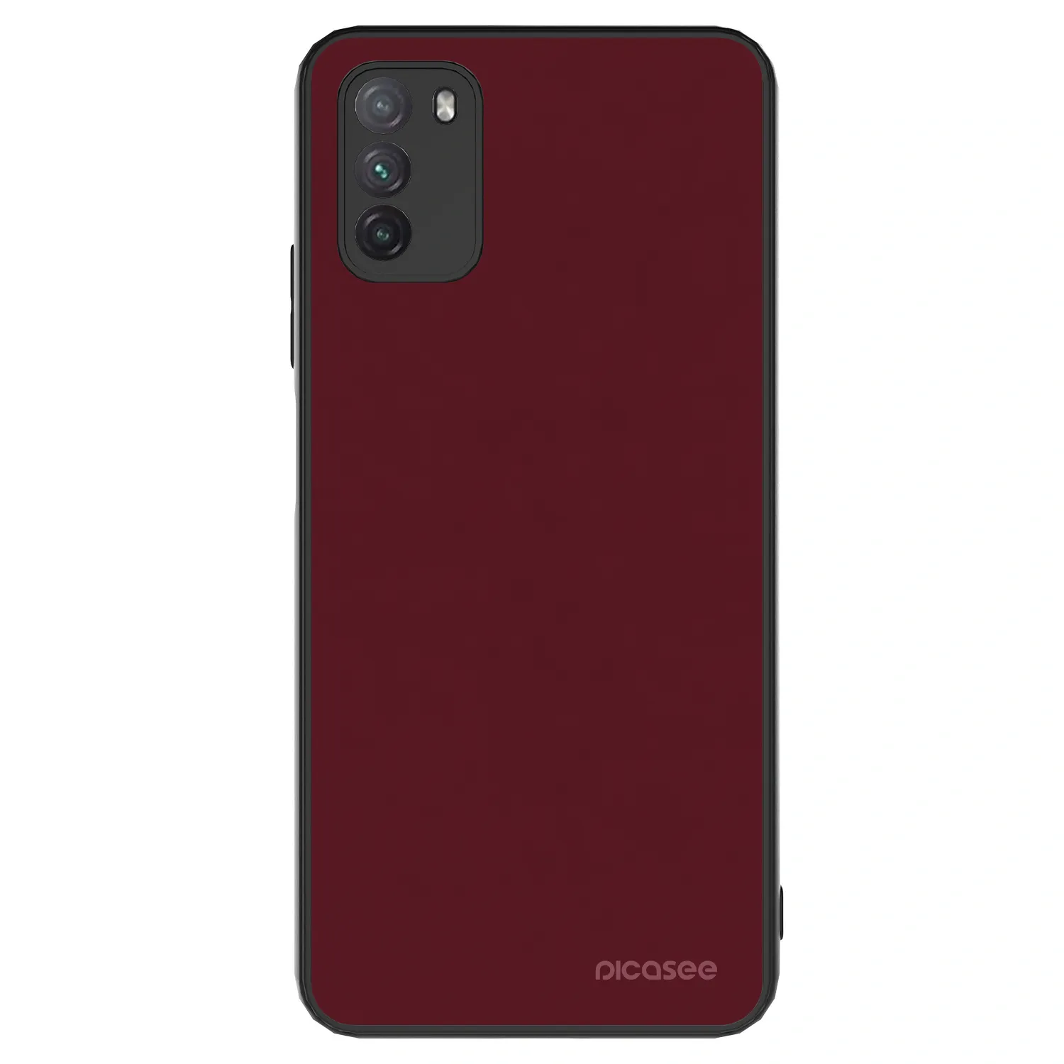 Picasee ULTIMATE CASE Xiaomi Poco M3 - készülékre - Burgundy red