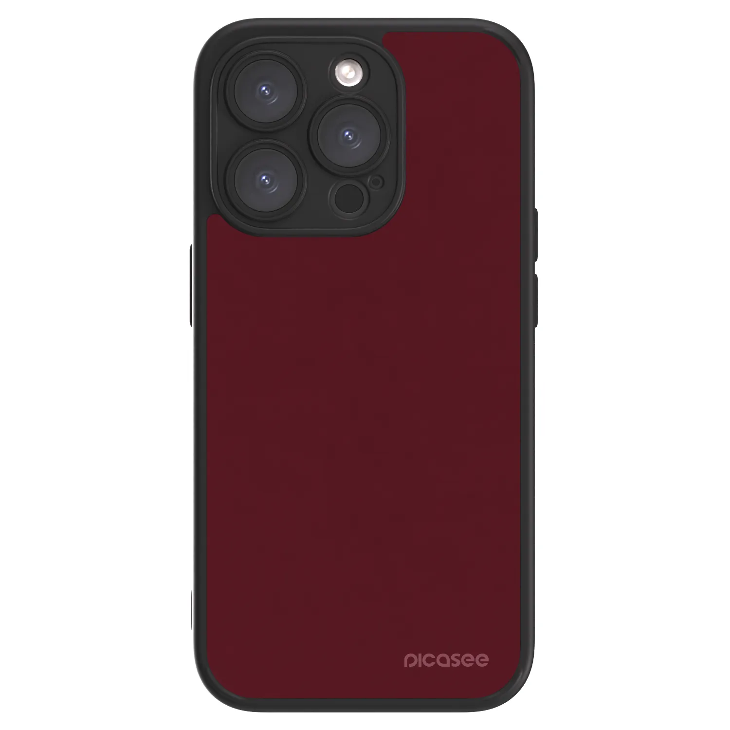 Picasee ULTIMATE CASE Apple iPhone 15 Pro - készülékre - Burgundy red