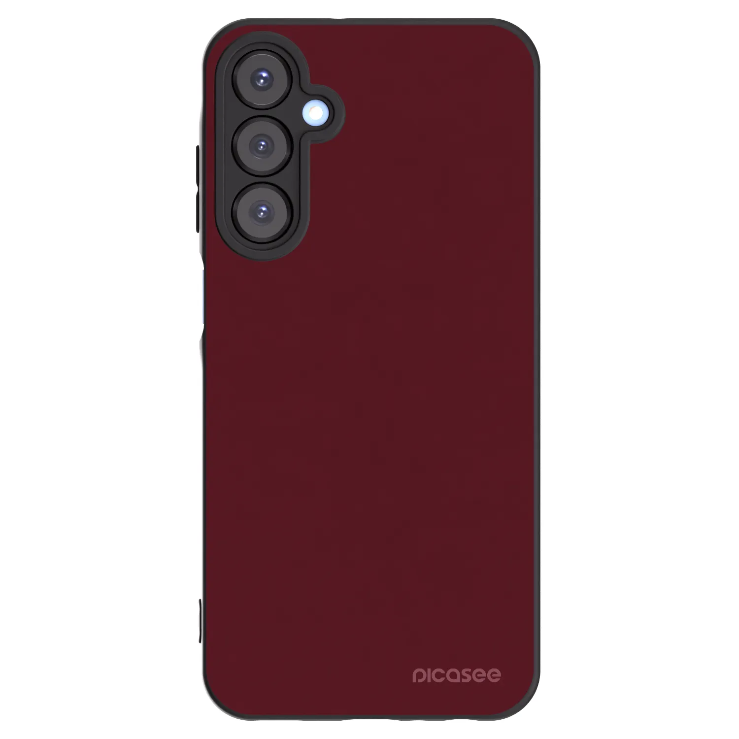 Picasee fekete szilikon tok az alábbi mobiltelefonokra Samsung Galaxy A25 A256B 5G - Burgundy red