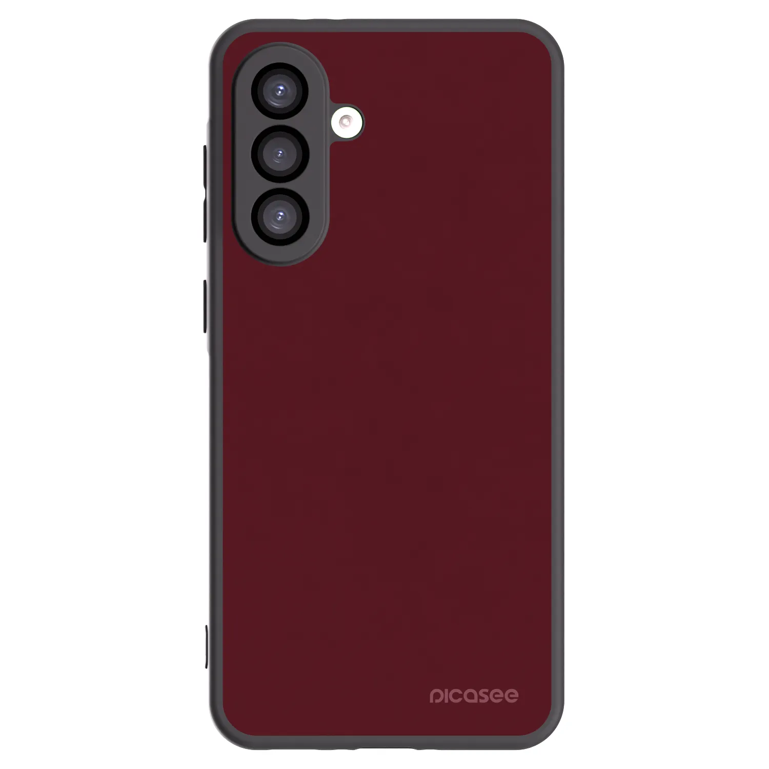 Picasee fekete szilikon tok az alábbi mobiltelefonokra Samsung Galaxy A26 5G A266B - Burgundy red