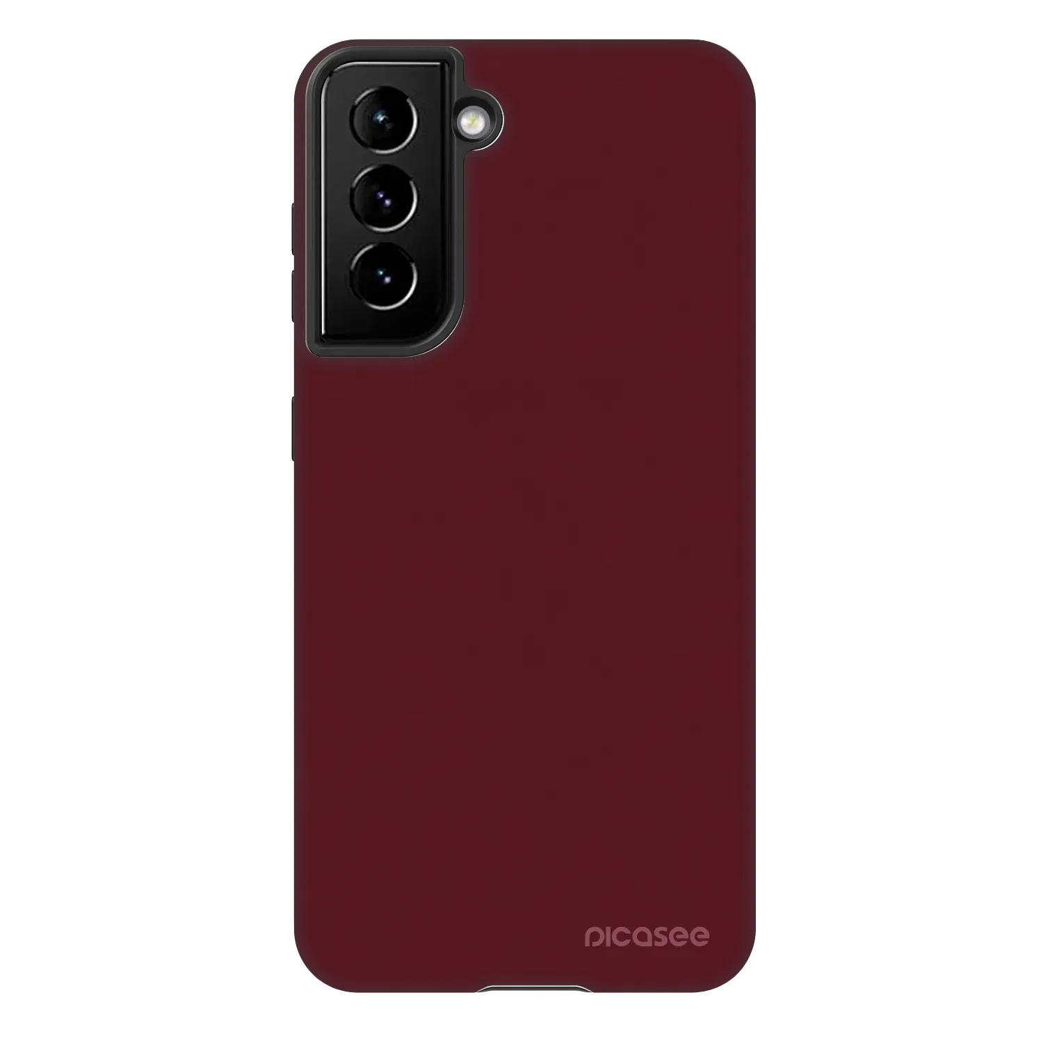 Picasee Fashion Case Samsung Galaxy S22 5G - Burgundy red