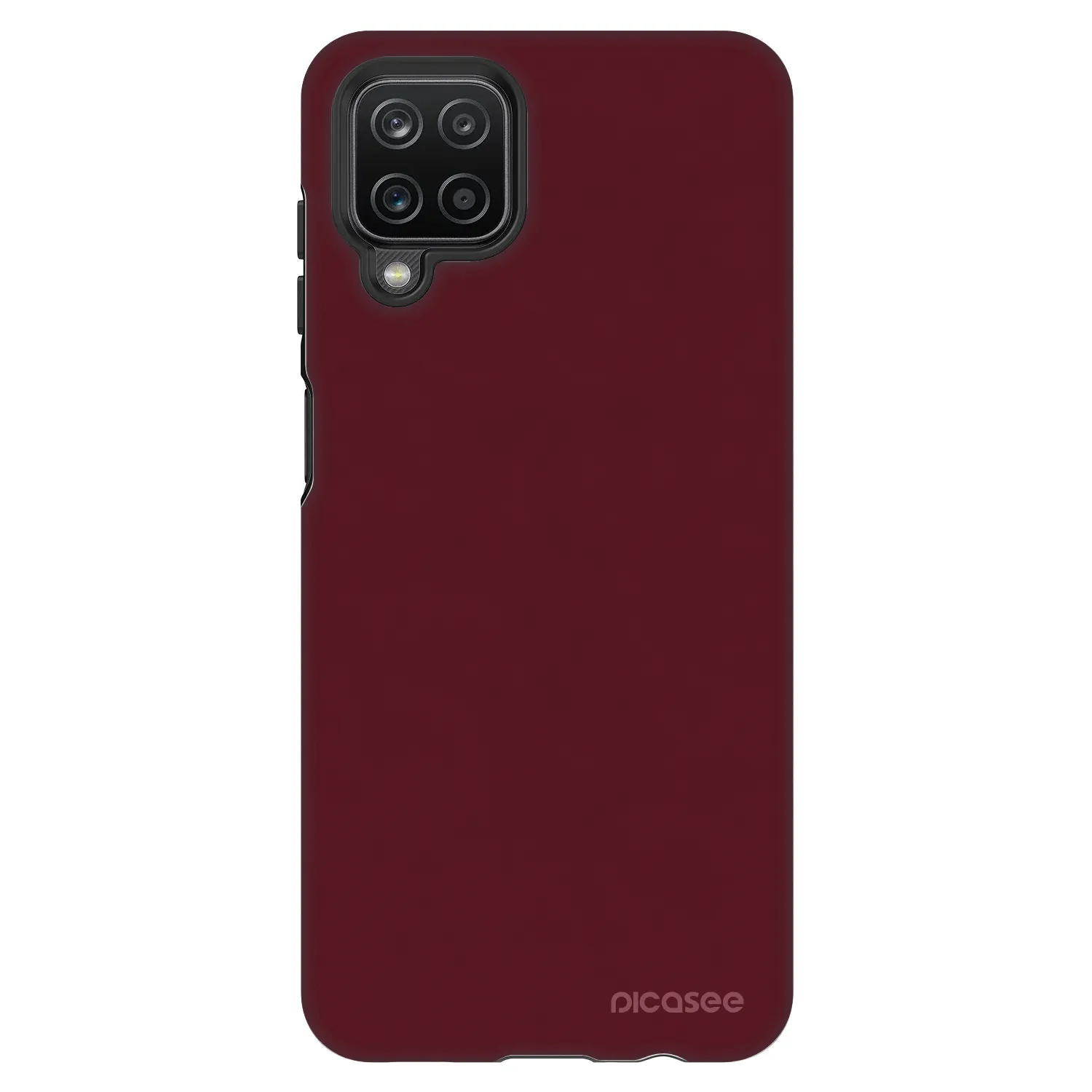 Picasee Fashion Case Samsung Galaxy A12 A125F - Burgundy red