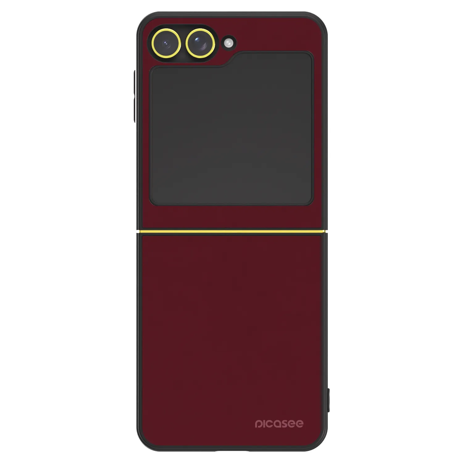 Picasee ULTIMATE CASE Samsung Galaxy Z Flip7 FE 5G - készülékre - Burgundy red