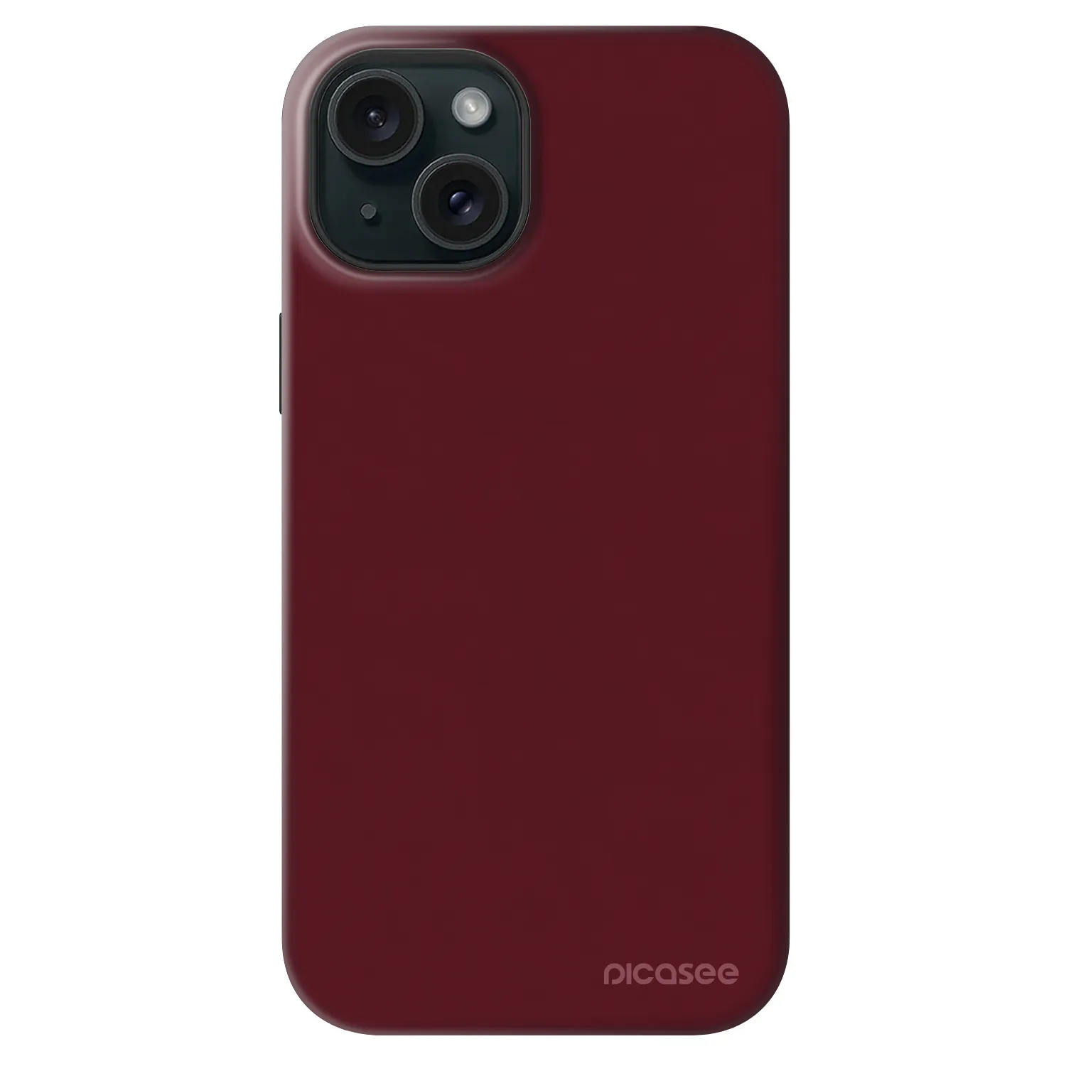 Picasee Fashion Case MagSafe Apple iPhone 14 - Burgundy red