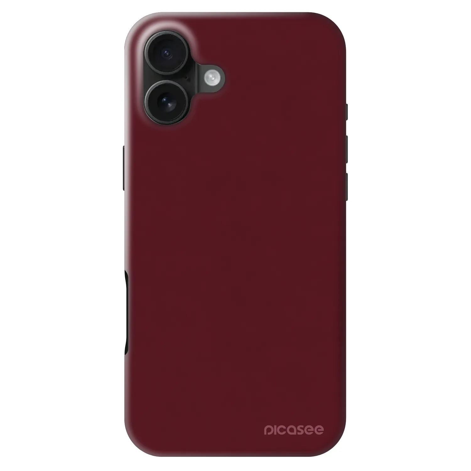 Picasee Fashion Case MagSafe Apple iPhone 16 Plus - Burgundy red
