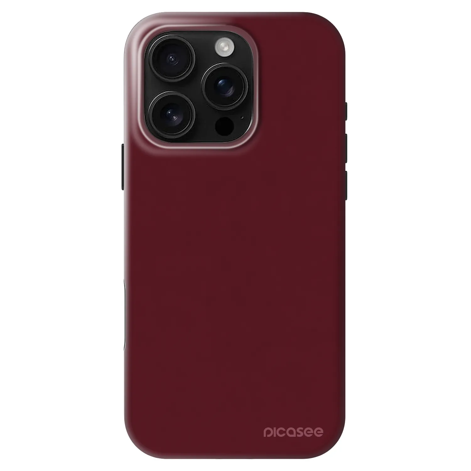 Picasee Fashion Case MagSafe Apple iPhone 16 Pro - Burgundy red