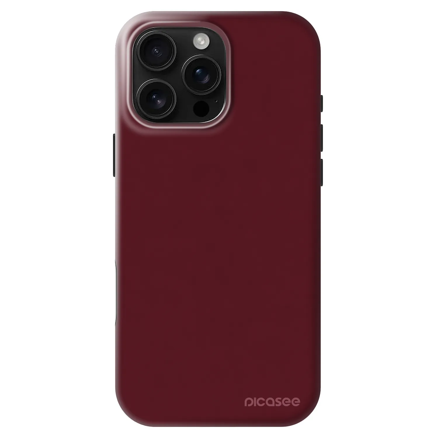 Picasee Fashion Case MagSafe Apple iPhone 16 Pro Max - Burgundy red