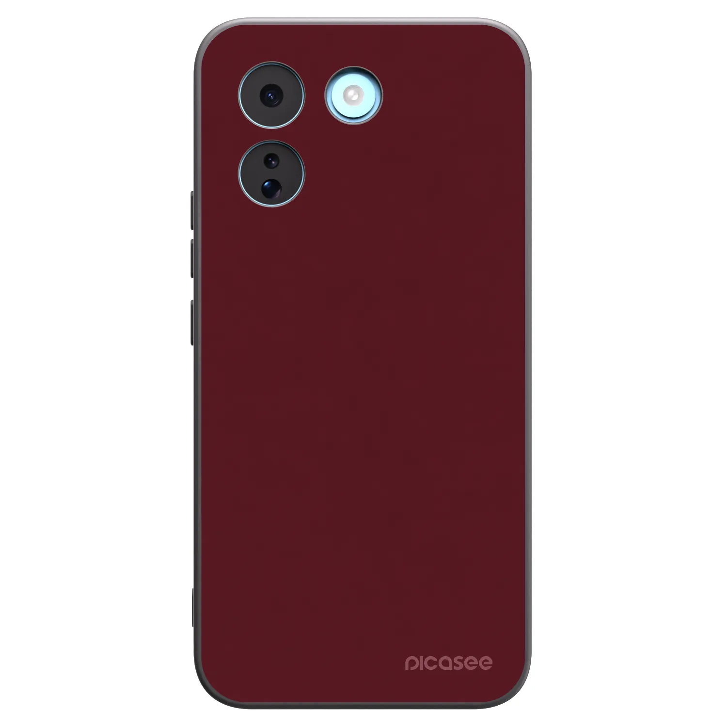 Picasee fekete szilikon tok az alábbi mobiltelefonokra Xiaomi Redmi Note 17 Pro MAX 5G - Burgundy red