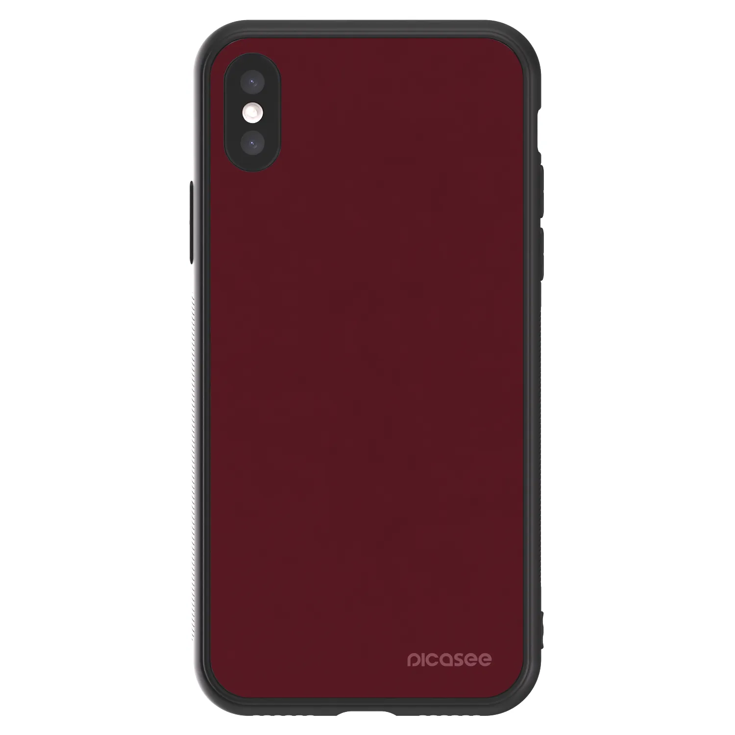 Picasee ULTIMATE CASE Apple iPhone X/XS - készülékre - Burgundy red