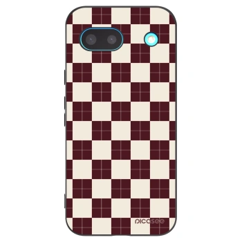 Picasee fekete szilikon tok az alábbi mobiltelefonokra Google Pixel 8a - Checked Away
