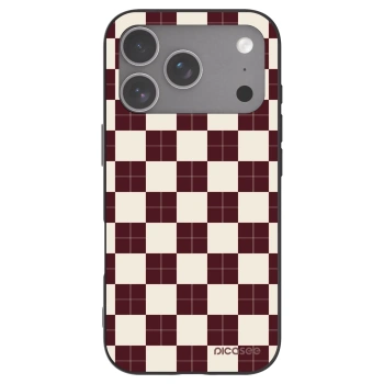 Picasee fekete szilikon tok az alábbi mobiltelefonokra Apple iPhone 18 Pro - Checked Away