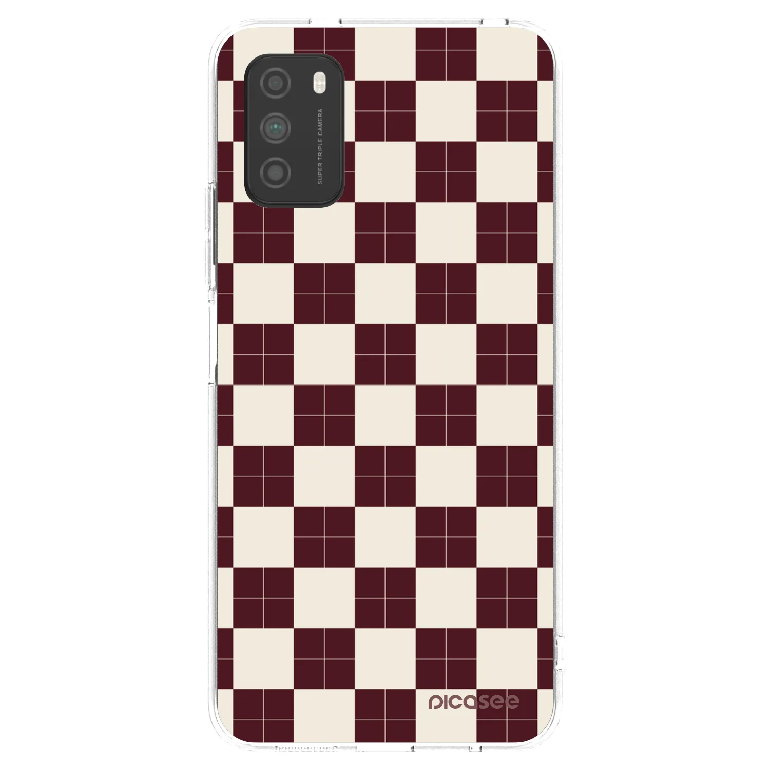 Picasee átlátszó szilikon tok az alábbi mobiltelefonokra Xiaomi Poco M3 - Checked Away