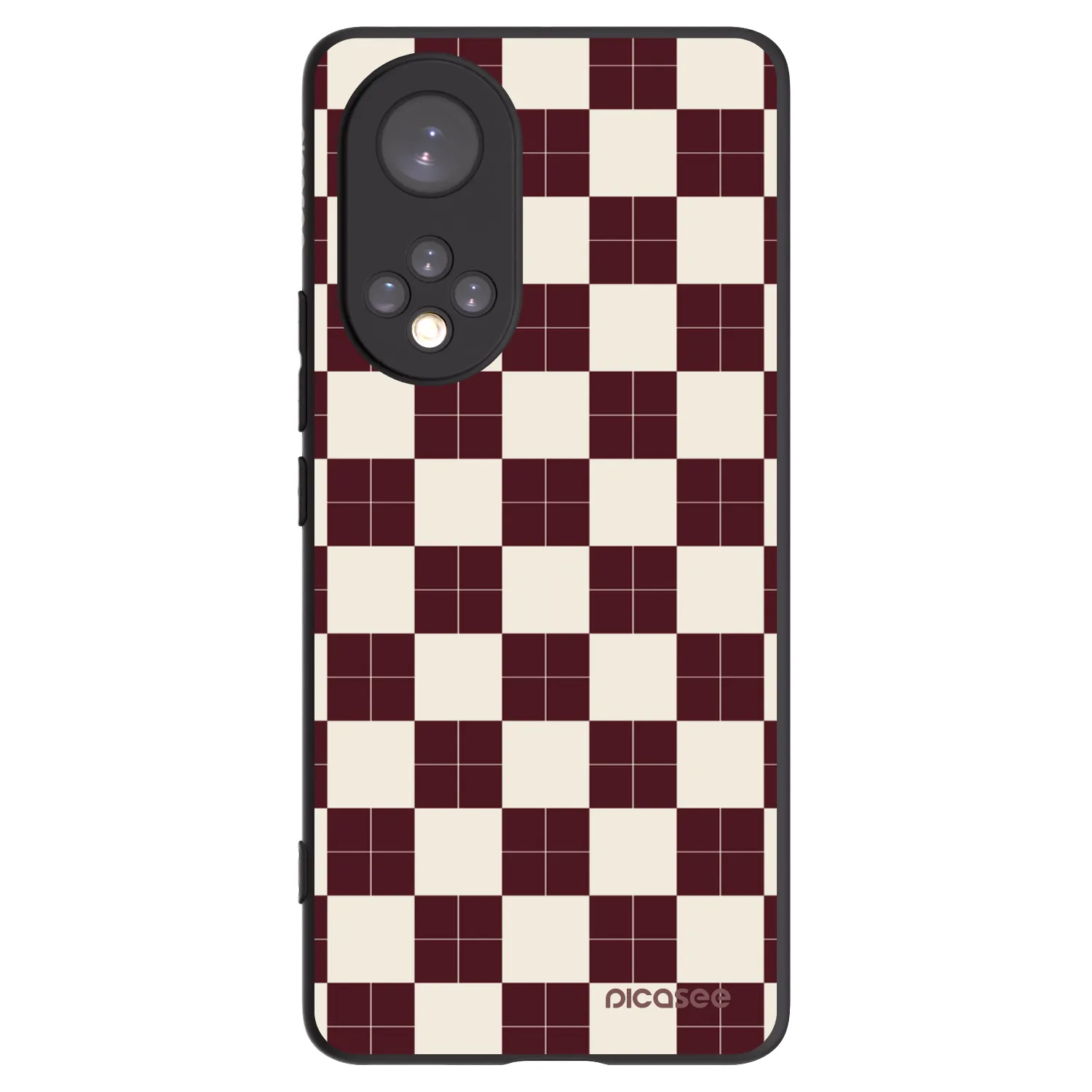 Picasee fekete szilikon tok az alábbi mobiltelefonokra Honor 50 5G - Checked Away