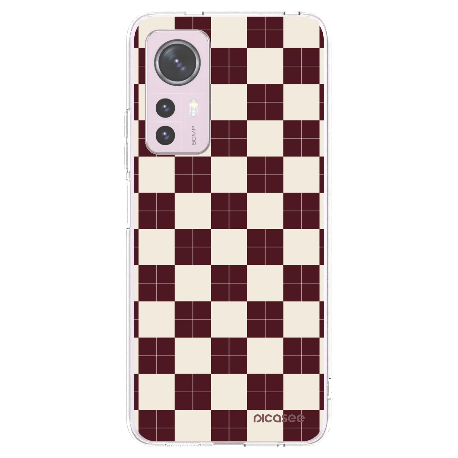 Picasee átlátszó szilikon tok az alábbi mobiltelefonokra Xiaomi 12 - Checked Away