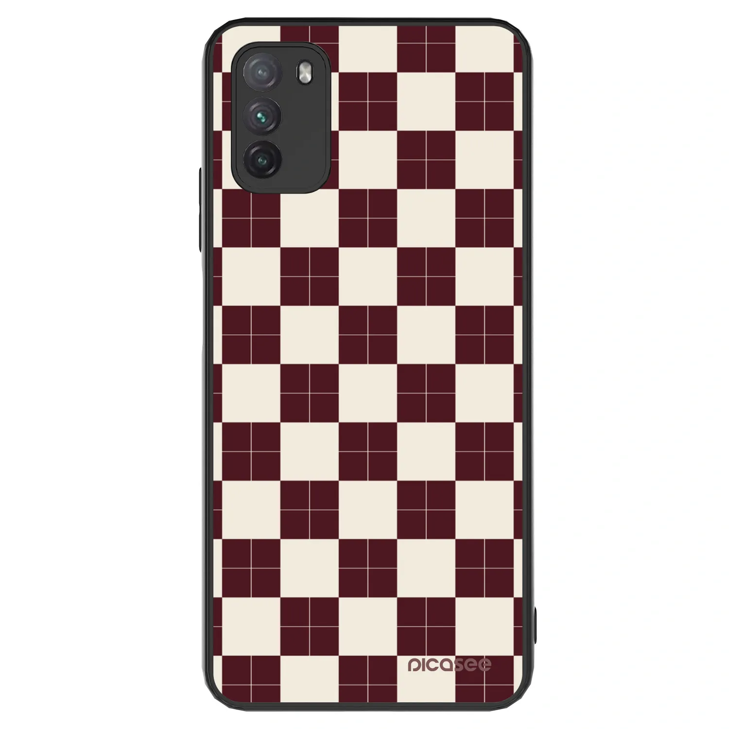 Picasee ULTIMATE CASE Xiaomi Poco M3 - készülékre - Checked Away