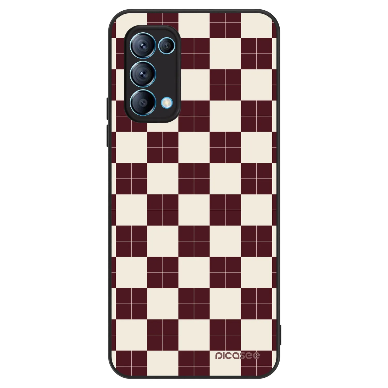 Picasee ULTIMATE CASE OPPO Reno 5 5G - készülékre - Checked Away