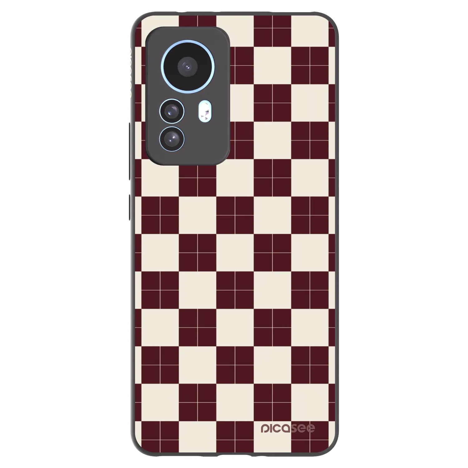 Picasee fekete szilikon tok az alábbi mobiltelefonokra Xiaomi 12T Pro - Checked Away
