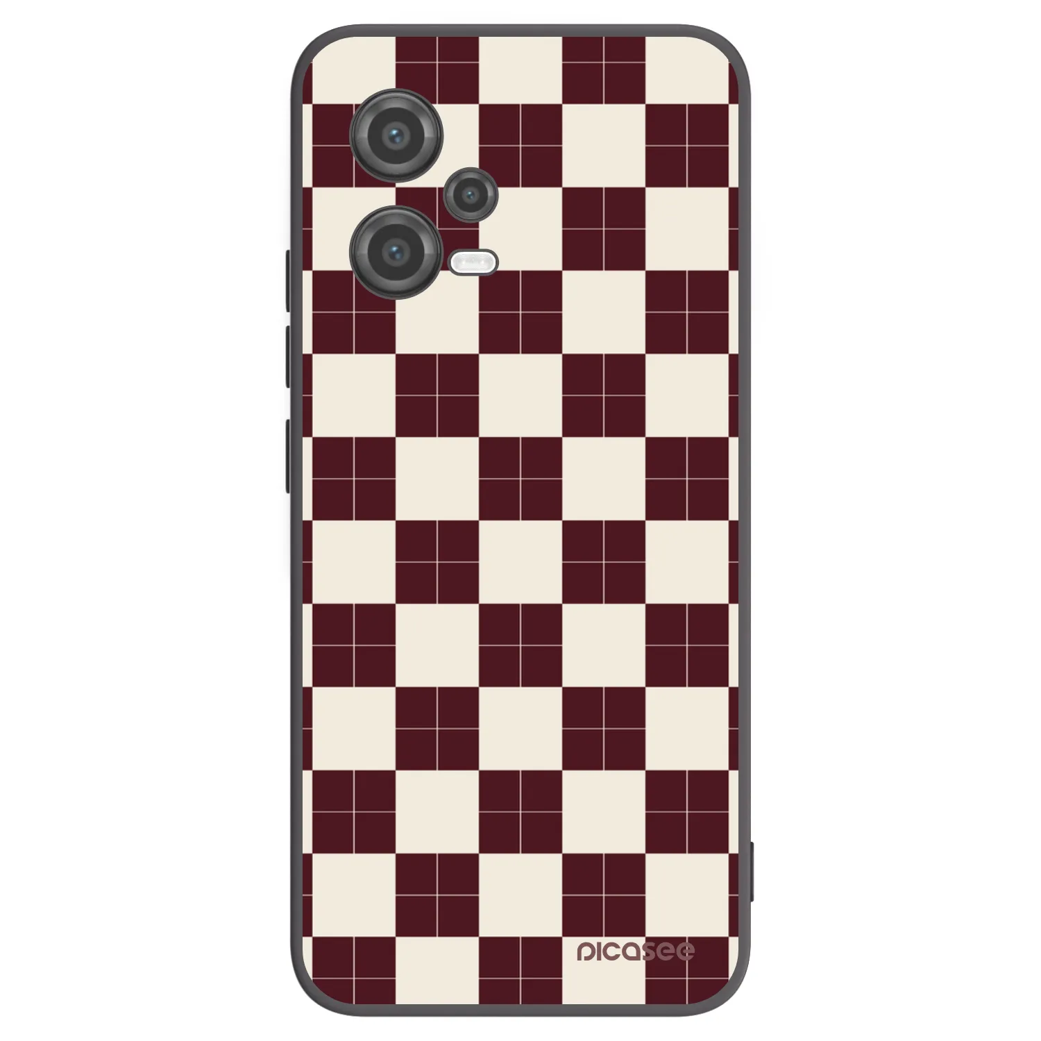 Picasee fekete szilikon tok az alábbi mobiltelefonokra Xiaomi Poco X5 - Checked Away