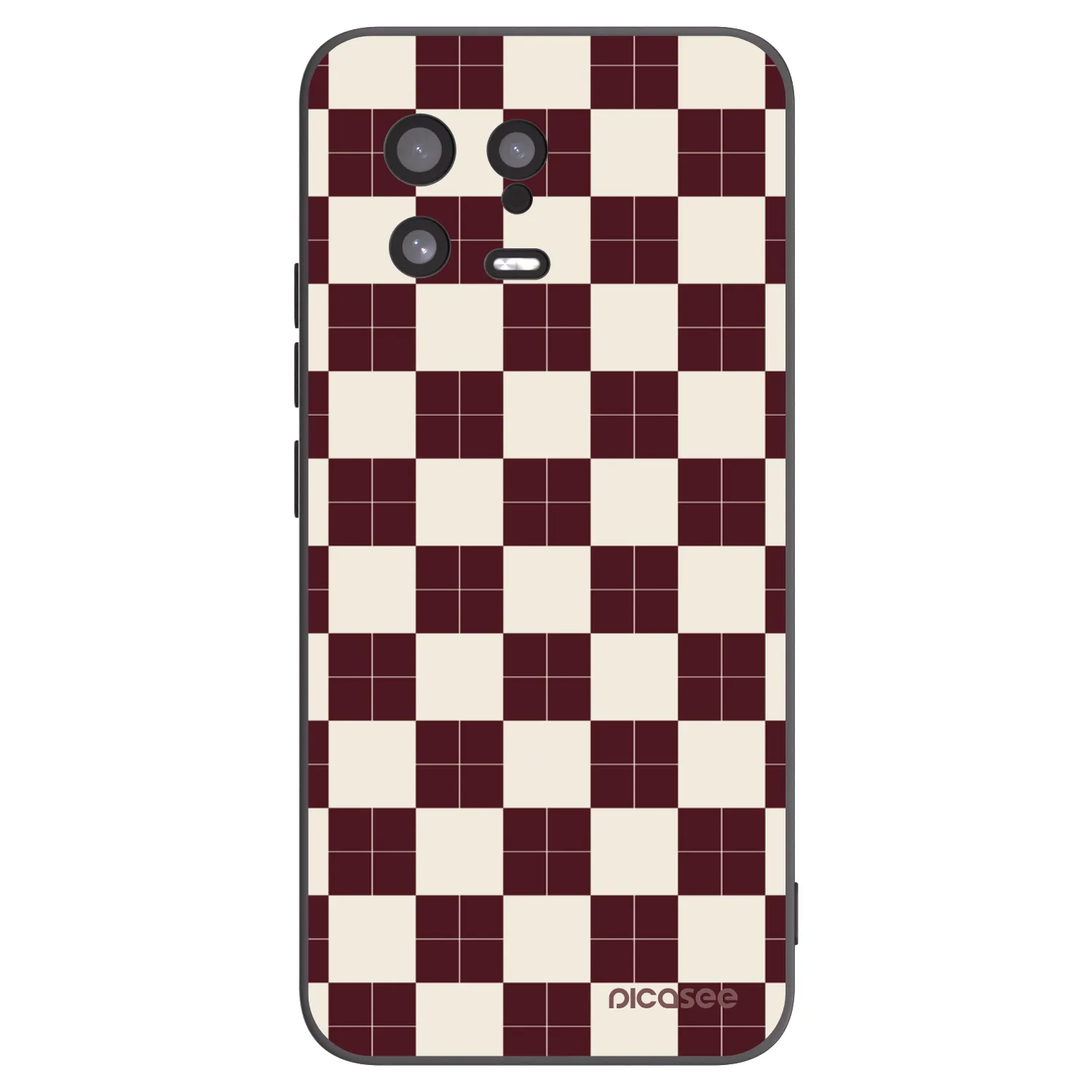 Picasee fekete szilikon tok az alábbi mobiltelefonokra Xiaomi 13 - Checked Away
