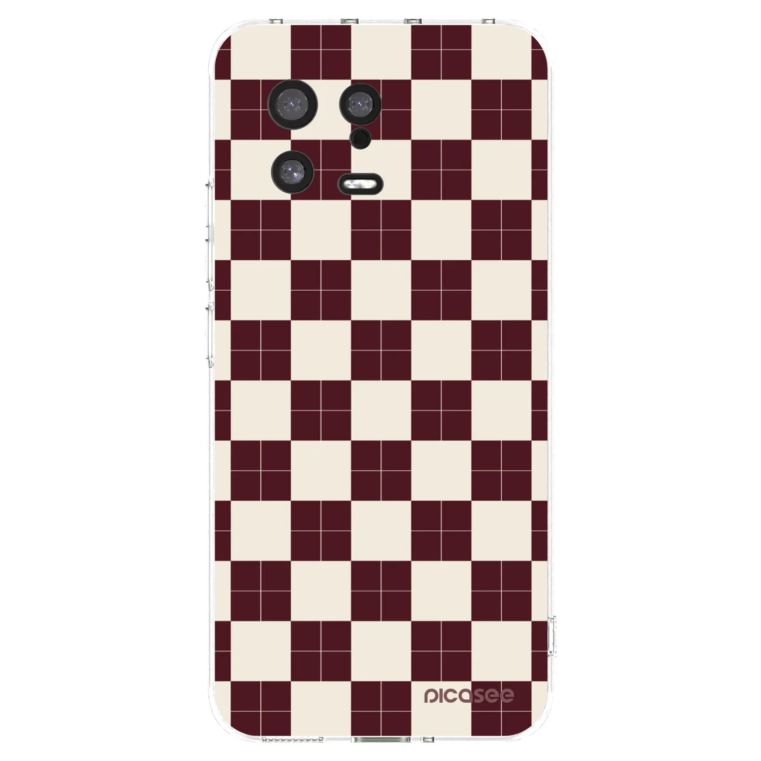 Picasee átlátszó szilikon tok az alábbi mobiltelefonokra Xiaomi 13 - Checked Away
