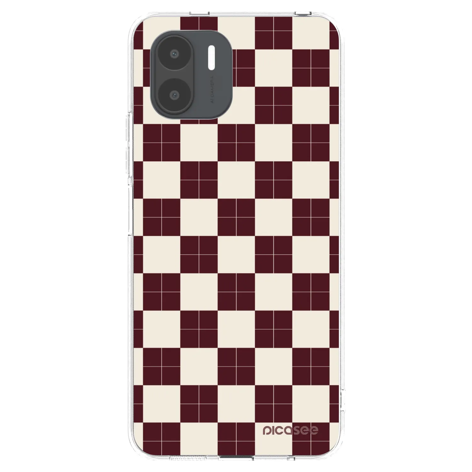 Picasee átlátszó szilikon tok az alábbi mobiltelefonokra Xiaomi Redmi A2 - Checked Away