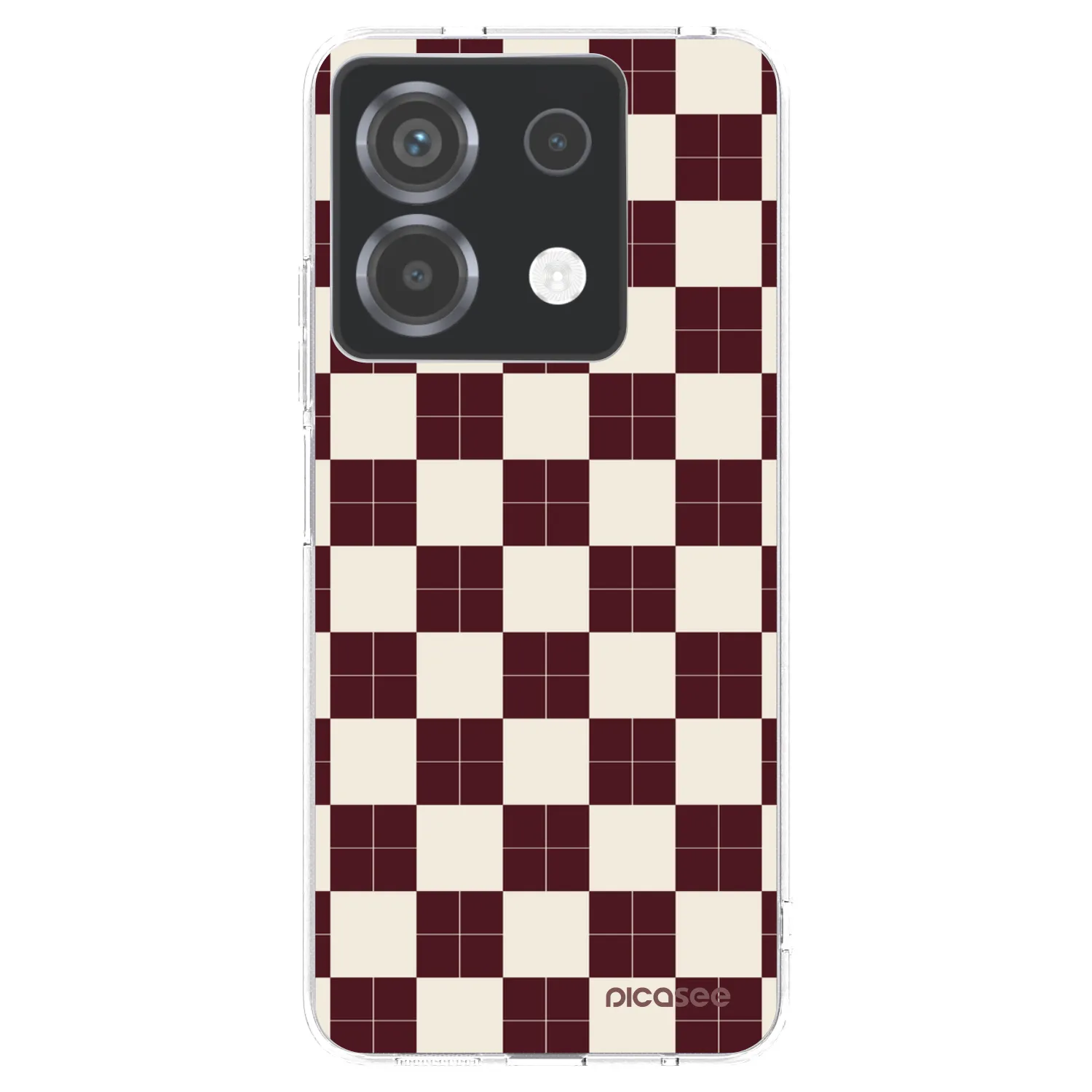 Picasee átlátszó szilikon tok az alábbi mobiltelefonokra Xiaomi Poco X6 - Checked Away
